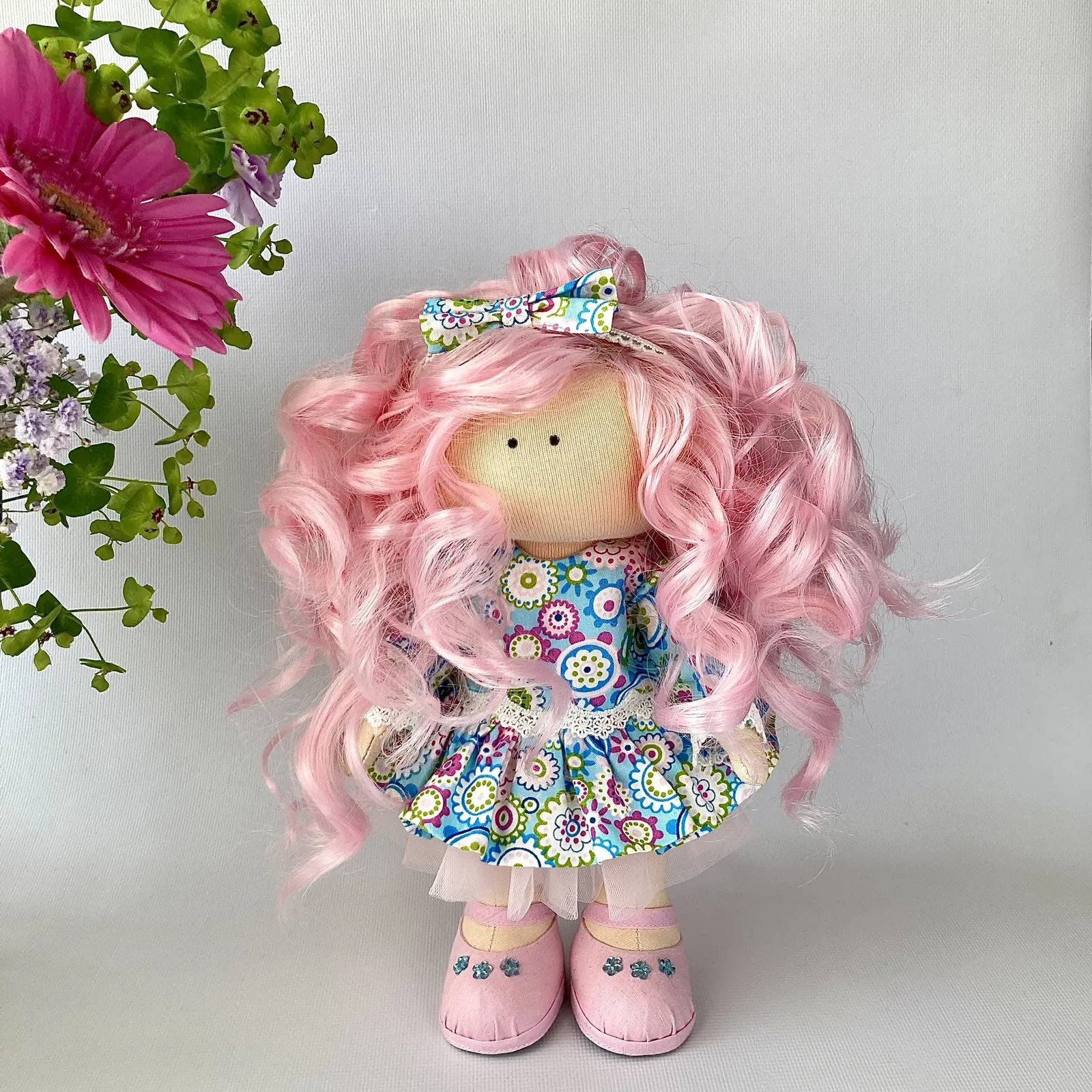 Кукла Розоволоска